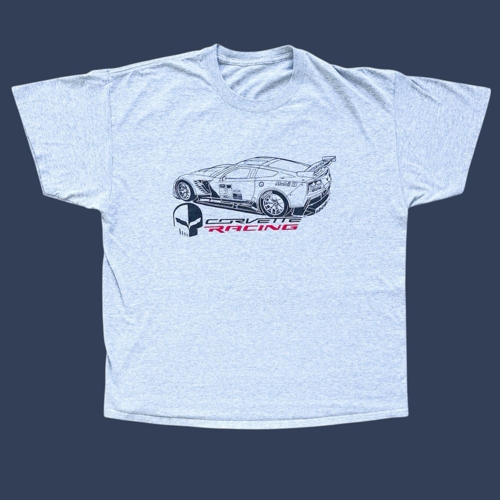 Corvette Racing C7.R Chevy Motorsports Tour Tee XL 23.25x28